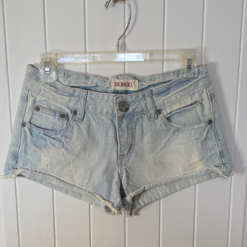 Bongo Light Blue Denim Women Shorts